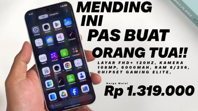 Rekomendasi HP 1 Jutaan