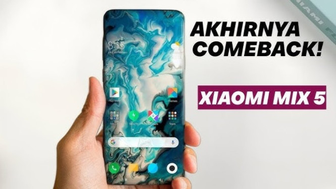 Xiaomi Mix 5 Siap Comeback, Teknologi Kamera Bawah Layar Makin Canggih!