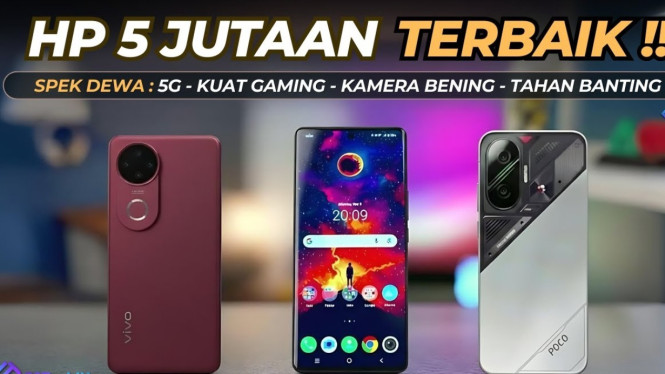 Rekomendasi HP 5 Jutaan