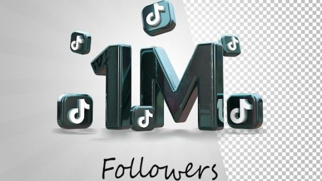 Ilustrasi Followers TikTok