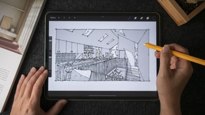 Ilustrasi Tablet