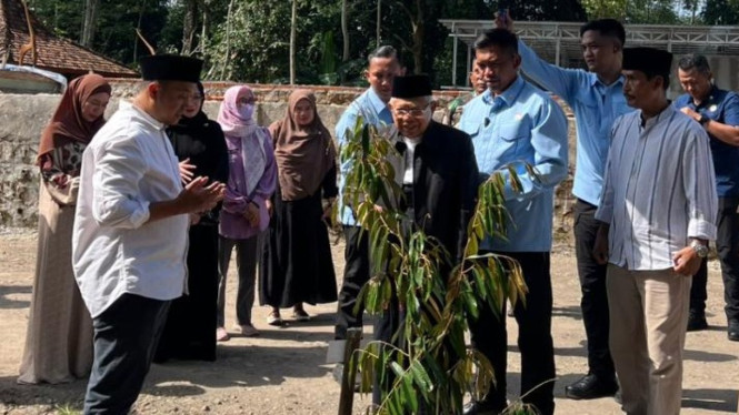 Aktifitas Eks Wapres Ma’ruf Amin