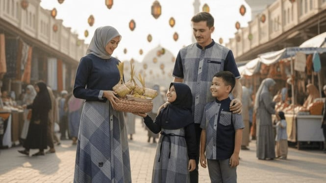 Foto Keluarga Lebaran