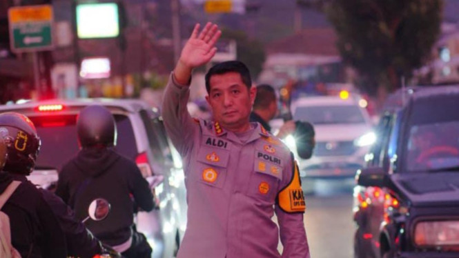 Kapolresta Bandung Kombes Pol Aldi Subartono