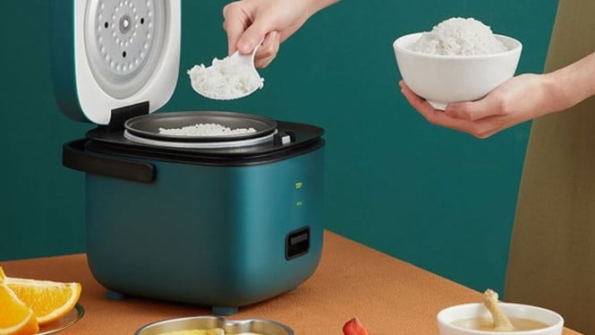 MECoo Low Carbo Rice Cooker 2026, Cocok untuk Penderita Diabetes