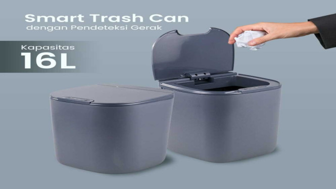 KIMD Smart Trash Motion Sensor 16L