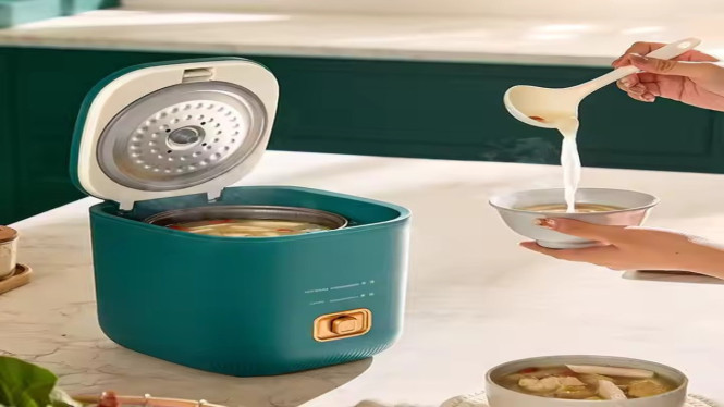 LUNALIFE Mini Rice Cooker