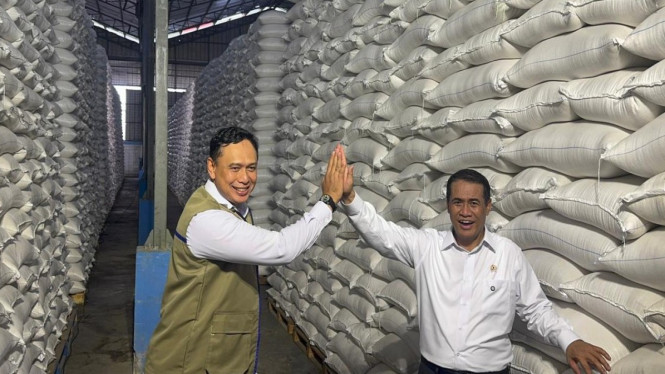 Direktur Utama BULOG dan Menteri Pertanian