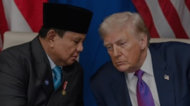 Prabowo Subianto - Donald Trump