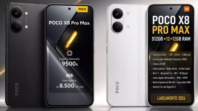 POCO X8 Pro vs Tecno Camon 50 Pro 5G, Mana Lebih Layak Dibeli?