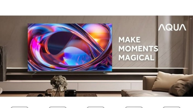 AQUA Rilis Smart TV 100