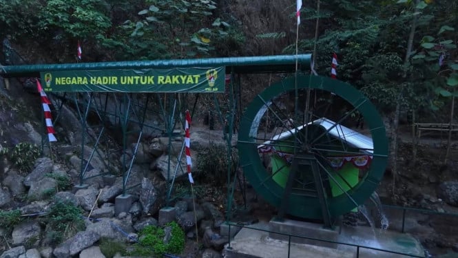PLTMH Bantu Sumber Listrik untuk Warga di Pelosok Garut