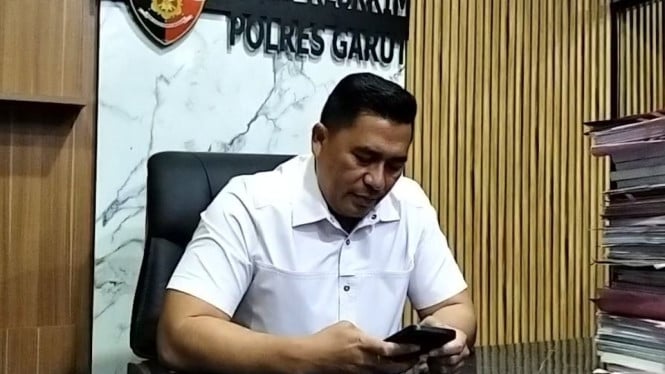 Kasat Reskrim Polres Garut, AKP Herman Saputra