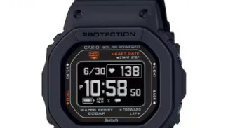 Nggak Perlu Baterai! Jam Tangan Pintar Hybrid Casio DWH5600 G-Shock Dicharge Pakai Tenaga Surya