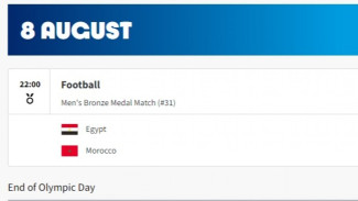 Mesir vs Maroko: Link Bola Live Streaming Juara 3 Olimpiade 2024