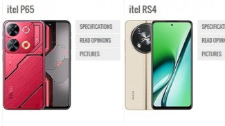 Perbandingan Itel P65 vs Itel RS4, Pilih Mana?