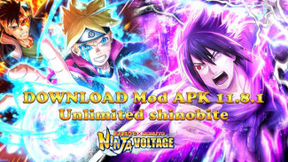 Link Download Naruto X Boruto Ninja Voltage Mod APK 11.8.1 - Unlimited shinobite