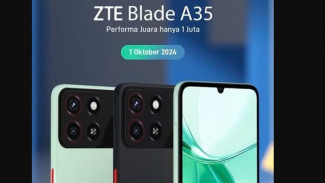 Review ZTE Blade A35, Harga Rp 999 Ribu!