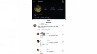 Akun Instagram Wasit Ahmed Al Kaf Sudah Menghilang