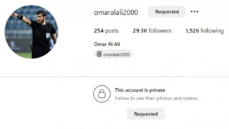 Akun Instagram Wasit Omar Al Ali Jelang Laga China vs Indonesia Banyak Dicari