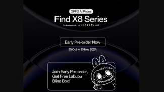 Ikut Pre-order Oppo Find X8 Series Dapat Bonus Labubu Blind Box