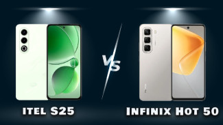 Duel itel S25 vs Infinix Hot 50, Desain Premium atau Performa Andal?