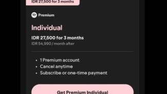 Promo Spotify Premium, Hanya Rp27.500 untuk Tiga Bulan