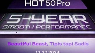 Segera Rilis! Infinix Hot 50 Pro 4G 8/256, Cuma Rp 2 Jutaan