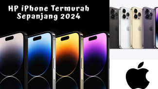 Rekomendasi HP iPhone Termurah Sepanjang 2024, Cuma 2-3 Jutaan!