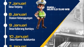 Jadwal SIM Keliling Brebes 10-11 Januari 2025