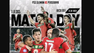 PSS Sleman vs Persebaya Live Streaming dan TV