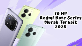 10 Rekomendasi HP Redmi Note Series Murah Terbaik 2025, Mulai 1 Jutaan
