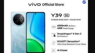 Vivo Y39 5G Resmi Rilis, Simak Jeroan Spesifikasinya