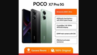 Laris Manis POCO X7 Pro 5G, Harga Rp4 Jutaan Spek Sultan