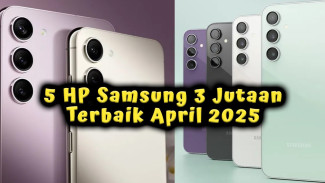 5 HP Samsung 3 Jutaan Terbaik April 2025: Super AMOLED, RAM Jumbo, & Ada NFC
