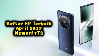 Daftar HP Terbaik April 2025: Ada iPhone 16 Series, Memori 1TB Spek Dewa