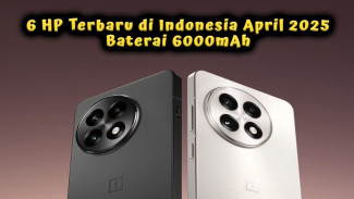 6 HP Terbaru di Indonesia April 2025, Semua Punya Baterai 6000mAh!