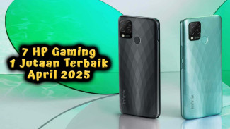 7 HP Gaming 1 Jutaan Terbaik April 2025, RAM Hingga 8GB Baterai Jumbo