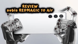 Review nubia REDMAGIC 10 Air: HP Gaming Maksimal, Desain Futuristik