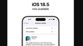 Apple Rilis iOS 18.5, Tersedia Wallpaper 