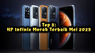 Top 5: HP Infinix Murah Terbaik Mei 2025, Mulai Sejuta Kamera 108MP Setajam DSLR