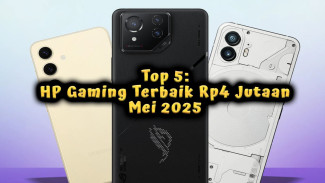 Top 5: HP Gaming Terbaik Rp4 Jutaan Mei 2025, Siap Tempur Anti Ngelag