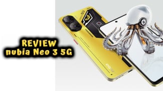 Review nubia Neo 3 5G: HP Gaming Rp2 Jutaan Desain Futuristik Performa Ngebut