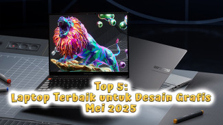 Top 5: Laptop Terbaik untuk Desain Grafis 2025 Paling Laris, Performa Gahar