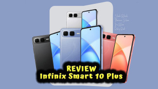 Review Infinix Smart 10 Plus: HP Murah Bak Flagship Memori Hingga 2TB