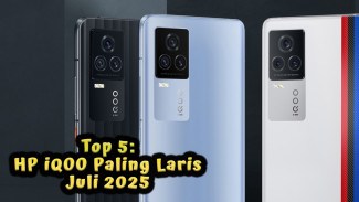 Top 5: HP iQOO Paling Laris Juli 2025, Performa Ngebut Harga Terjangkau