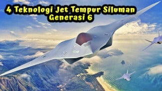 Mengintip Teknologi Jet Tempur Siluman Generasi 6: Apa yang Beda?