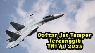 Daftar Jet Tempur Tercanggih TNI AU 2025 yang Kuasai Langit Nusantara