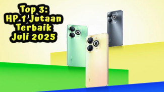 Daftar HP 1 Jutaan Terbaik Juli 2025: Layar Full HD & Baterai Dewa