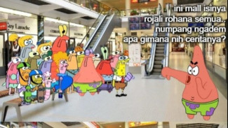Munculnya Fenomena Rojali & Rohana di Mall